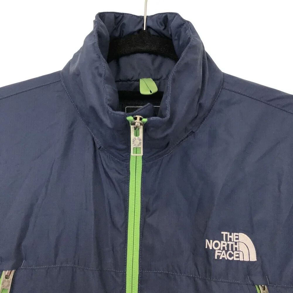 The North Face Mens S Lightweight Waterproof Jacket Packable Hood Zip Pockets